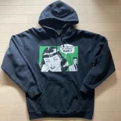 スラッシャー thrasher パーカー 黒 ブラック 古着 90s 80s - メルカリ