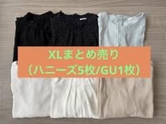 美品 Honeys ハニーズ GU 長袖 ブラウス ニット XL まとめ売り6枚のサムネイル
