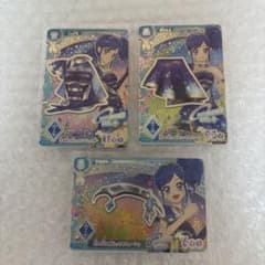 アイカツカード 天の川コズミックコーデ 3枚 アイカツアンコール 霧矢あおいのサムネイル