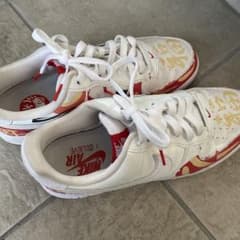 NIKE AIR FORCE 1 I BELIEVE だるま スニーカー27.5のサムネイル