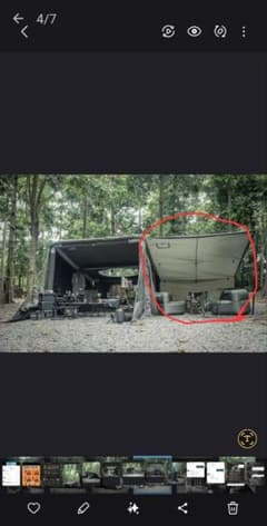BUNKER AIR TENT(バンカーエアーテント)未発売オプションタープ新品