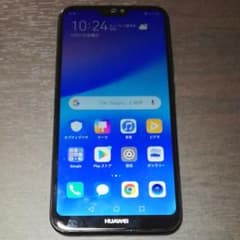 HUAWEI P20 Lite ミッドナイトブラック 32 GB SIMフリーのサムネイル