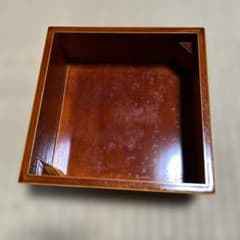 漆器 菓子器 木製 四角形のサムネイル