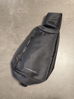 【新品•未使用】PORSCHE ボディバッグ ブラックのサムネイル