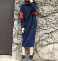 ameri vintage ニットワンピースのサムネイル