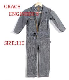grace engineer's つなぎ 子供用 110サイズのサムネイル