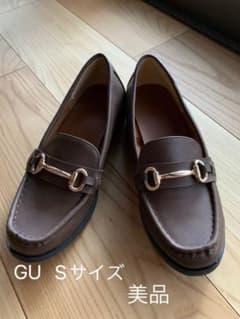 GU  ビットローファー  美品　ブラウン　茶色のサムネイル