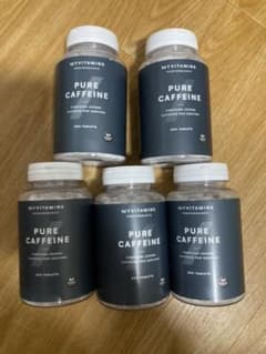 週末限定セール！ピュアカフェイン200mg200錠×5 分割も可能 値下げ交渉〇のサムネイル