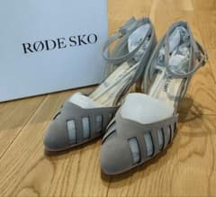 RØDE SKO ALEID カットワークチュールパンプス24.5のサムネイル