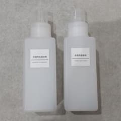 無印 衣類用洗濯洗剤ボトル(空)、衣類用柔軟剤ボトル(空)のサムネイル