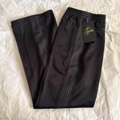 PU1594 ストレート M ブラック チャコールグレー ニードルス