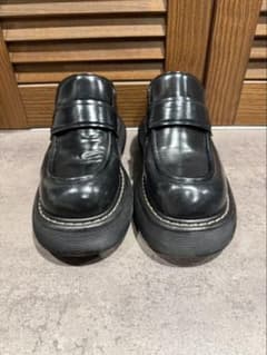 BOTTEGAVENETA スウェルレザー　厚底ローファー39インチ