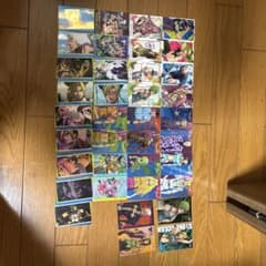 ジョジョ ストーンオーシャン ウエハース＆クリアカード 37枚まとめ売りのサムネイル