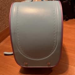 【10/27まで出品】2021年度ふわりぃ ランドセル 日本製　半年間使用のサムネイル