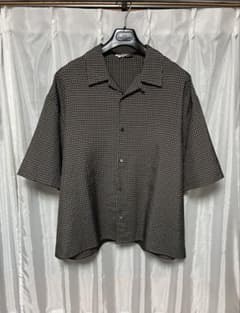 LOEWE 25ss オープンカラーシャツ アナグラムロゴ - メルカリ
