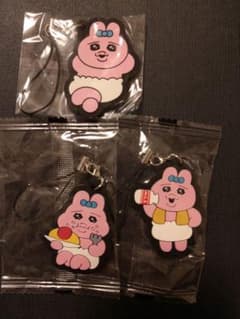 おぱんちゅうさぎ カプセルラバーストラップ 3種セットのサムネイル