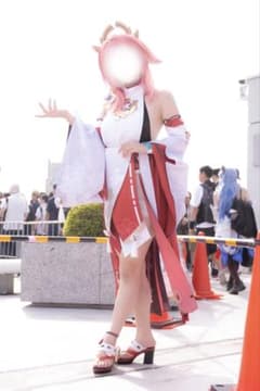 【kai様専用】八重神子 コスプレ 三分妄想 フルセット Lサイズ