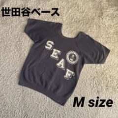 フェード◎別注Champion 世田谷ベース 半袖スウェット M ネイビー 