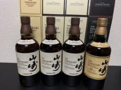【ラキ様専用】山崎12年1本＋山崎NV3本　箱付きのサムネイル