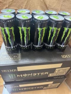 モンスターエナジー 2ケース(24本×2)+バラ10本 合計58本 355mlのサムネイル
