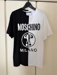 MOSCHINO COUTURE! バイカラー Tシャツ ブラック×ホワイトのサムネイル