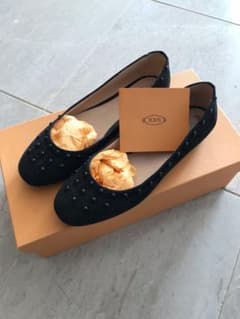Tod's フラットシューズ トッズ ブラックのサムネイル