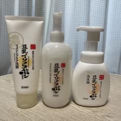 なめらか本舗 豆乳イソフラボン クレンジング・洗顔料2種 セットのサムネイル