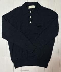 SECOND LAYER ニットポロ　ポロシャツ　セーター SECOND LAYER Knit Polo ニットポロ ポロシャツ セーター - メルカリ