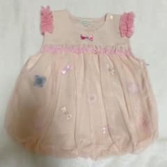 お花とリボンのチュニックベスト パンパンチュチュ panpantutu  Lのサムネイル