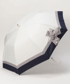 LANVIN  晴雨兼用折りたたみ日傘　ビジューリボンのサムネイル