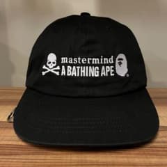 a bathing ape x mastermind キャップ