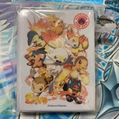 ポケモンカード　デッキシールド　タイプファイターズ　炎　新品未開封のサムネイル