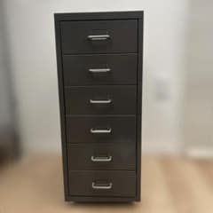 IKEA イケア HELMER ヘルメル 引き出し キャスター付き 6段 希少