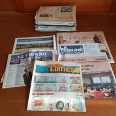 英字新聞紙　2kgのサムネイル