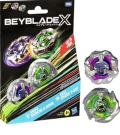 ベイブレード X ナイフシノビ4-80HNとキールシャーク3-80Fセットのサムネイル
