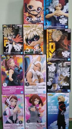 プライズフィギュア 僕のヒーローアカデミア 11個セット まとめ売りのサムネイル