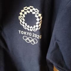 TOKYO 2020 공식 폴로 셔츠 네이비 M 사이즈