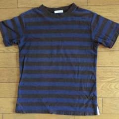 ☆ フェリシモ Sunny clouds ボーダーTシャツ 130 ☆のサムネイル