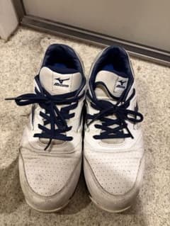 MIZUNO 安全靴 ホワイト ネイビーのサムネイル