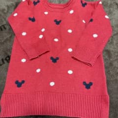 baby GAP ディズニー　ミッキー　ニット　ワンピ　80cmのサムネイル