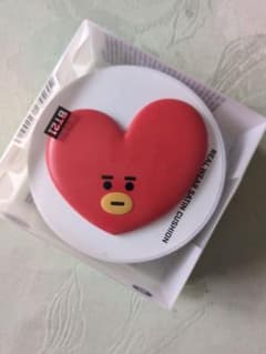 VT BT21 리얼웨어 새틴 쿠션 #21 아이보리