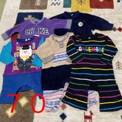 ロンパース 5枚セット 70のサムネイル