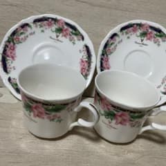 ヴァレンティノ花柄カップ・ソーサーセットのサムネイル