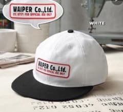新品未使用 WAIPER.inc クーパーズタウンボール キャップ ホワイトのサムネイル