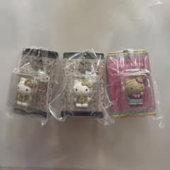 Hello Kitty フィギュアキーホルダー 3点セットのサムネイル