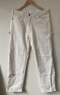 DICKIES ダブルニー ホワイトペインターパンツ　34x30 オフホワイト
