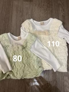 プティマイン　ぽこぽこチュニックドッキング長T 80/110のサムネイル