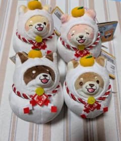 忠犬もちしば もっちり鏡もち マスコット