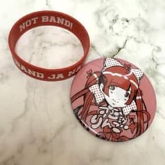 【バンもん！恋汐りんご】缶バッジ＆ラバーバンドのサムネイル