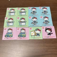 み*ん様 ハローキティコラボヤマト運輸50周年記念 ステッカーシール5種類セットのサムネイル
